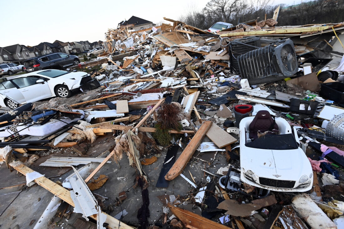 Tennessee residents clean up after severe weekend storms kill six ...